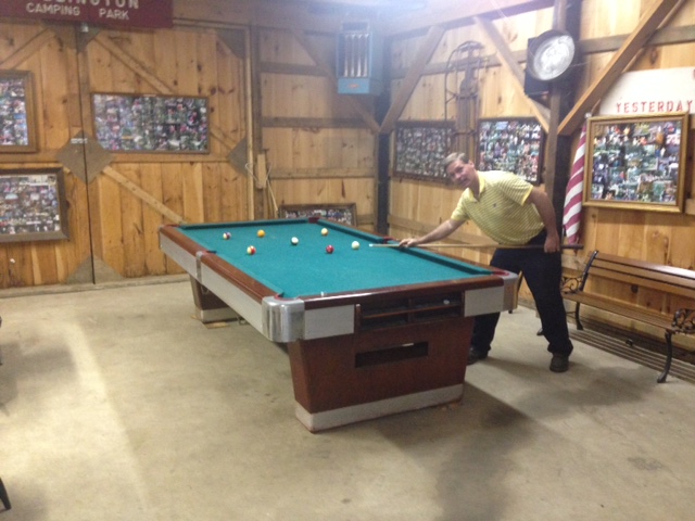 Interior Pool Table